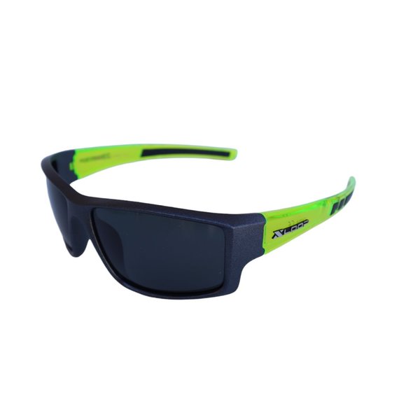 POLARIZED XLOOP Translucent GREEN Frame Drop Resistant Sunglasses Polarized Lens - Picture 1 of 9
